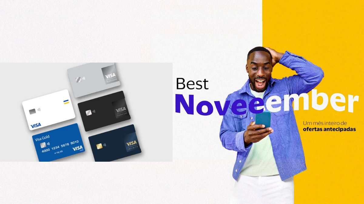 Illustration showing Visa’s secure digital payment ecosystem, highlighting contactless transactions, global acceptance, and advanced security features.