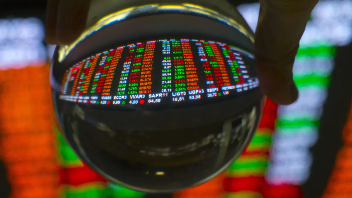 Gráfico ilustrando o novo cronograma das prévias do Ibovespa, mostrando as datas atualizadas de divulgação e corte definidas pela B3.