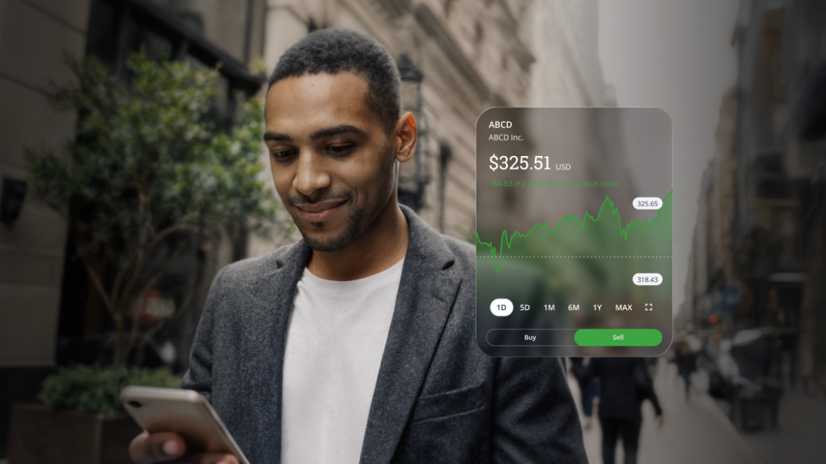 "Modern online investing platform dashboard showing charts, portfolio insights, and financial analytics designed for low-fee, user-friendly trading."