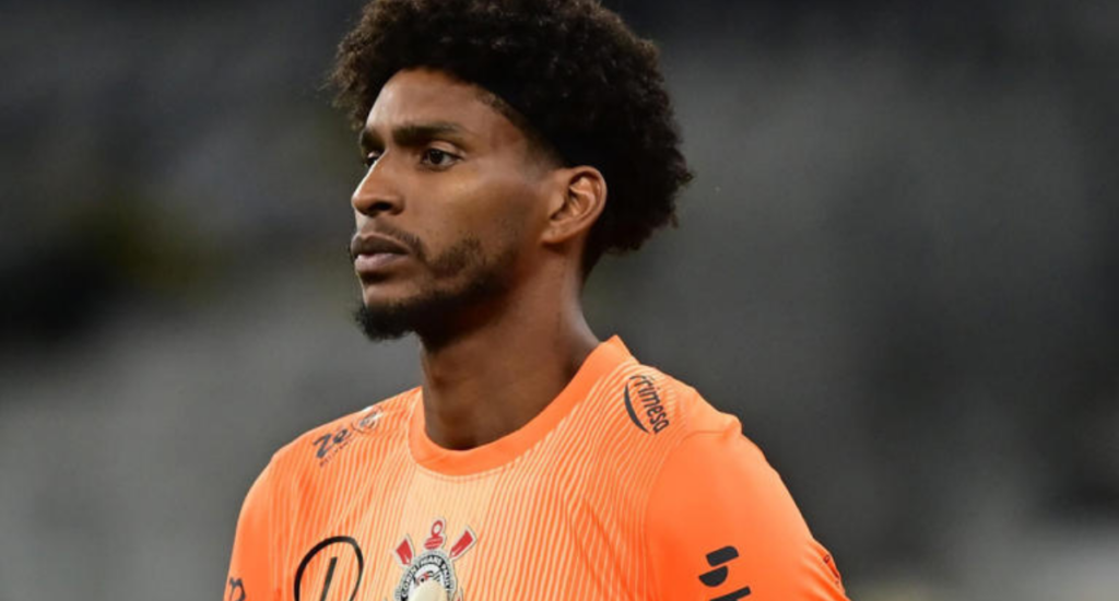 Logotipo oficial do Sport Club Corinthians Paulista – escudo preto, branco e vermelho