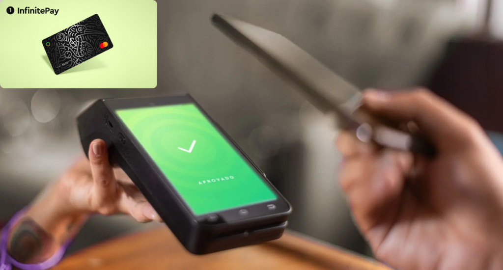 Cartão de crédito online aprovado na hora exibido em smartphone, representando facilidade, rapidez e segurança na solicitação de crédito digital para compras online e controle financeiro.