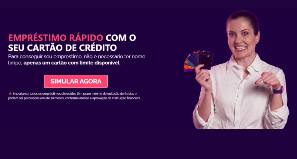 Pessoa utilizando smartphone para simular limite de crédito online no Limite na Hora, com interface digital exibindo aprovação rápida e processo financeiro seguro.