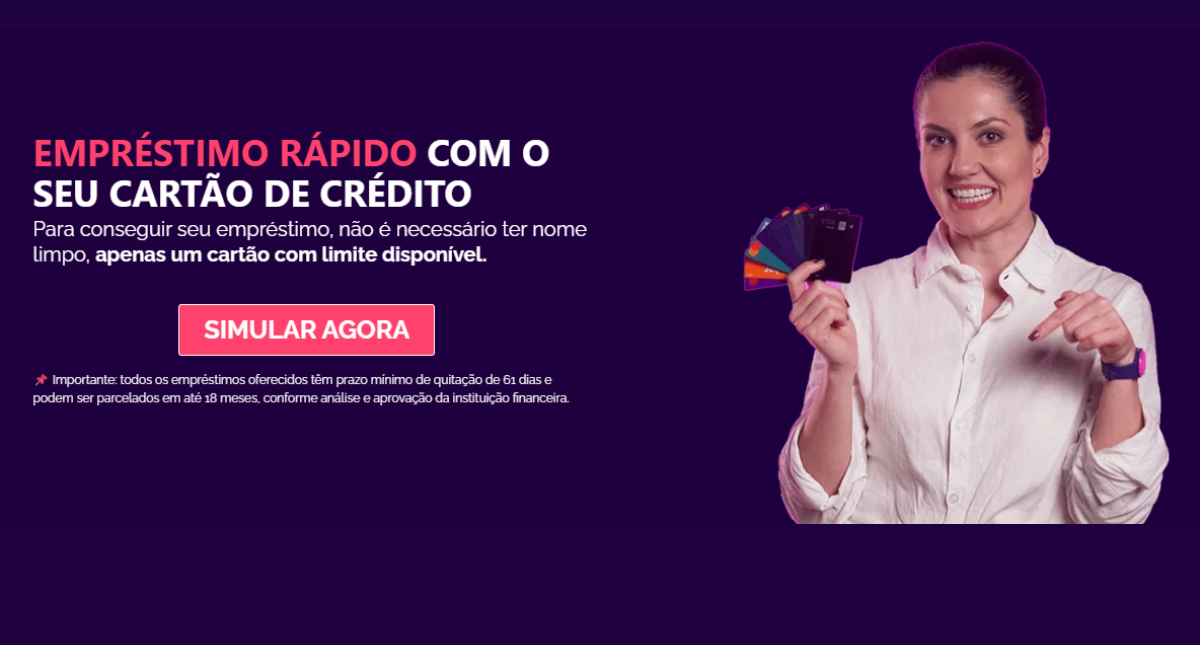 Pessoa utilizando smartphone para simular limite de crédito online no Limite na Hora, com interface digital exibindo aprovação rápida e processo financeiro seguro.